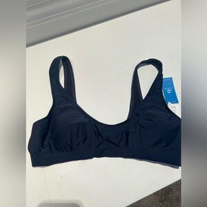 Navy Cupshe Swim Top
